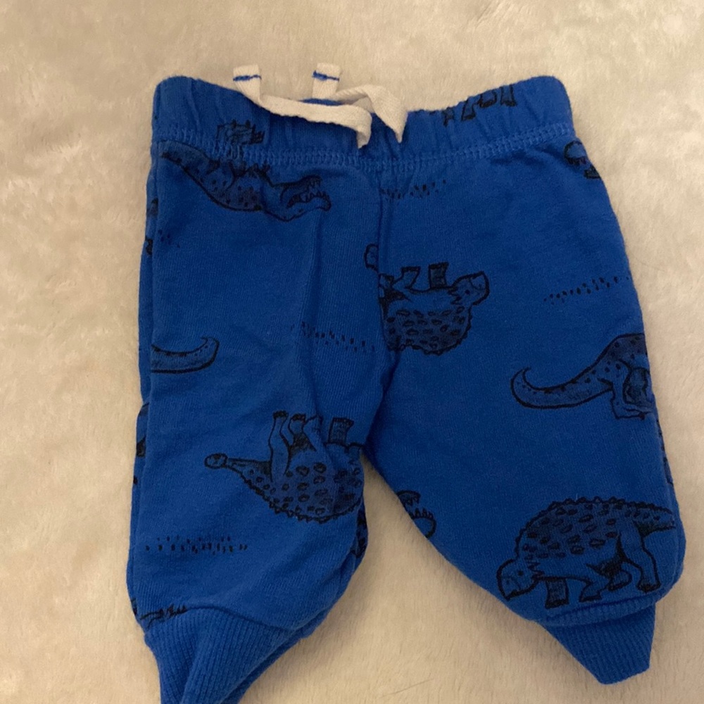 Carter's Blue Dinosaur Print Kids Bottoms